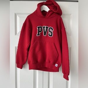 Russell Athletic Youth PVS red kids sweater size Small Hoodie Auctions Bargains